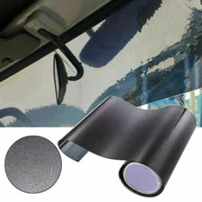 Black Car Sun Visor Strip Tint Film Front Windshield UV Shade Banner Stickers