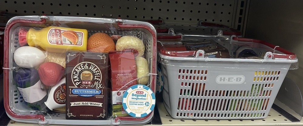 Heb Toy Play Basket With Play Food. 1 Play Basket Heb Toy Play Basket With Play Food. 1 Play Basket