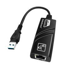 Zettaguard USB 2.0 3.0 to 10/100/1000 Fast Ethernet LAN Wired Network Adapter
