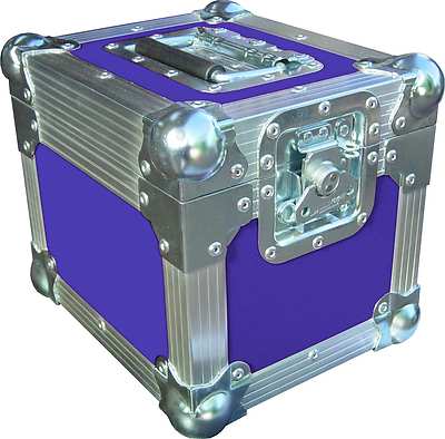 7'' Single 100 Swan Flightcase Vinyl Schallplattenbox (lila Hart-PVC)