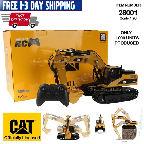 1/20 CAT CATERPILLAR 330D L RADIO CONTROL RC RTR EXCAVATOR DIECAST MASTERS 28001 eBay