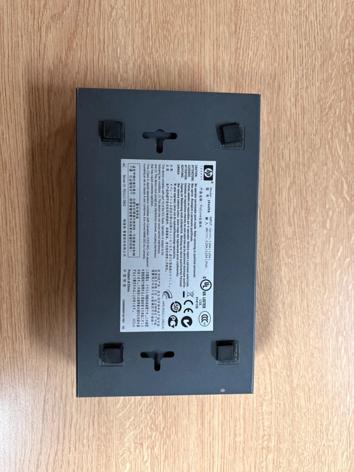 HP Procurve Switch 1810G-8 porte J9449A - Ethernet 10/100/1000Mbps - Immagine 3 di 4