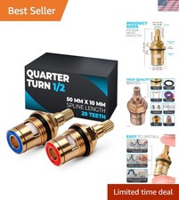 Faucet Cartridge Replacement Kit - 1/2" Thread with Screws O-Rings Included
