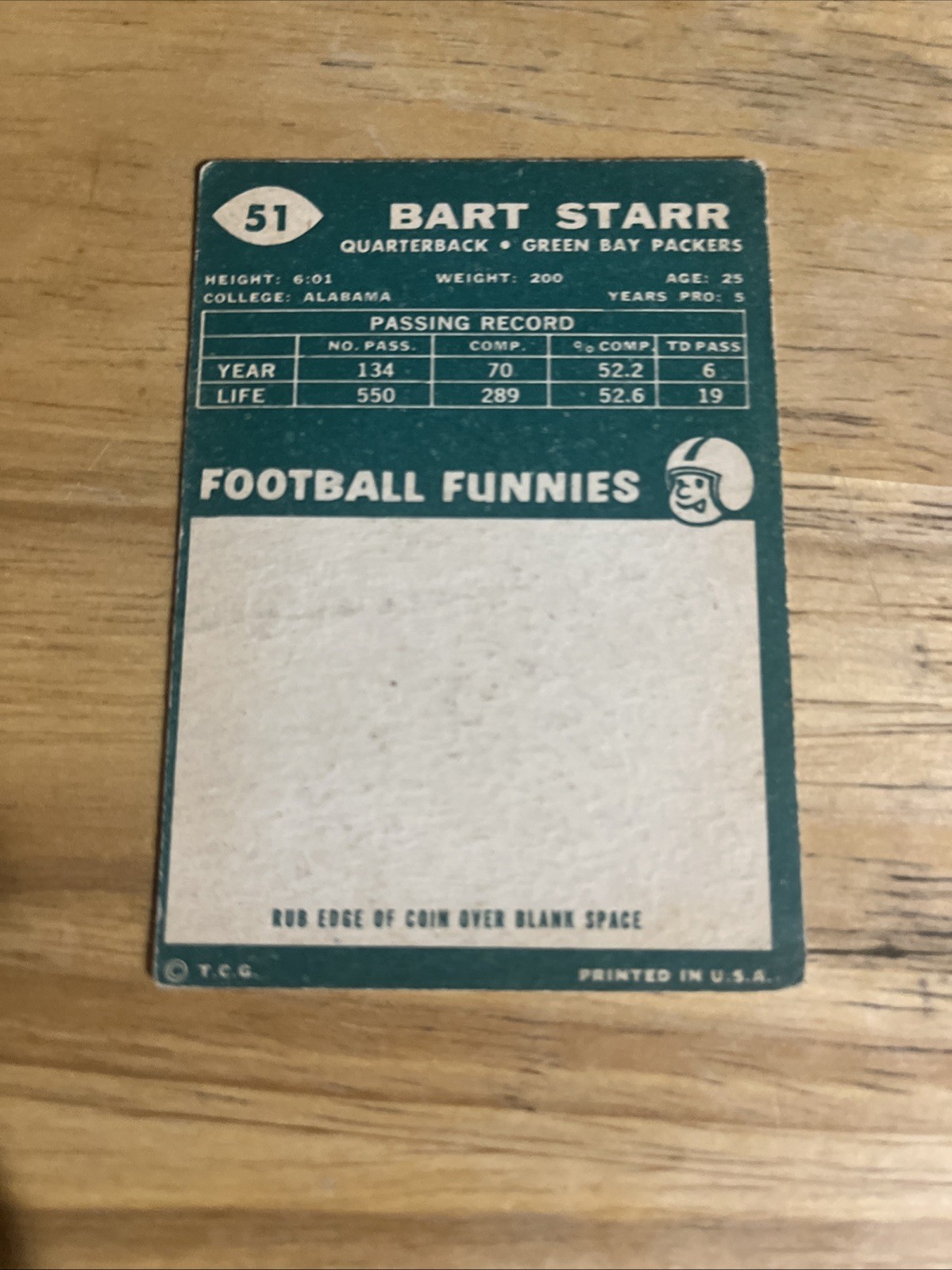 1960 Topps Football Complete Set VGEX-EXC Condition Jim Brown PSA 4 Starr Unitas view 5