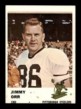 1961 Fleer #120 Jimmy Orr Steelers EX+ *5F