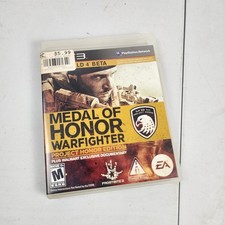 Medal of Honor Warfighter Project Honor Edition PS3 Video Game Multiplayer