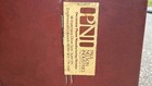 Vtg Paul Nelson Ind. Bar phone, brown leather, corded, w/rotary dial, light up — photo 2