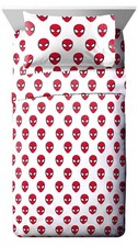 Spider-Man Kids 3-Piece Twin Sheet Set - Ultra-Soft Fitted, Flat, Pillow Case