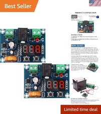 2X Digital Voltage Disconnection Modules 12V-36V for Battery Safety Longevity