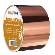 Copper Tape, Copper Foil Tape 2inch X 33 FT Metal Conductive 50mmx10m-1p