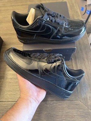 Size 11- Nike Air Force 1 Low PRM  Black Patent IV2857-010