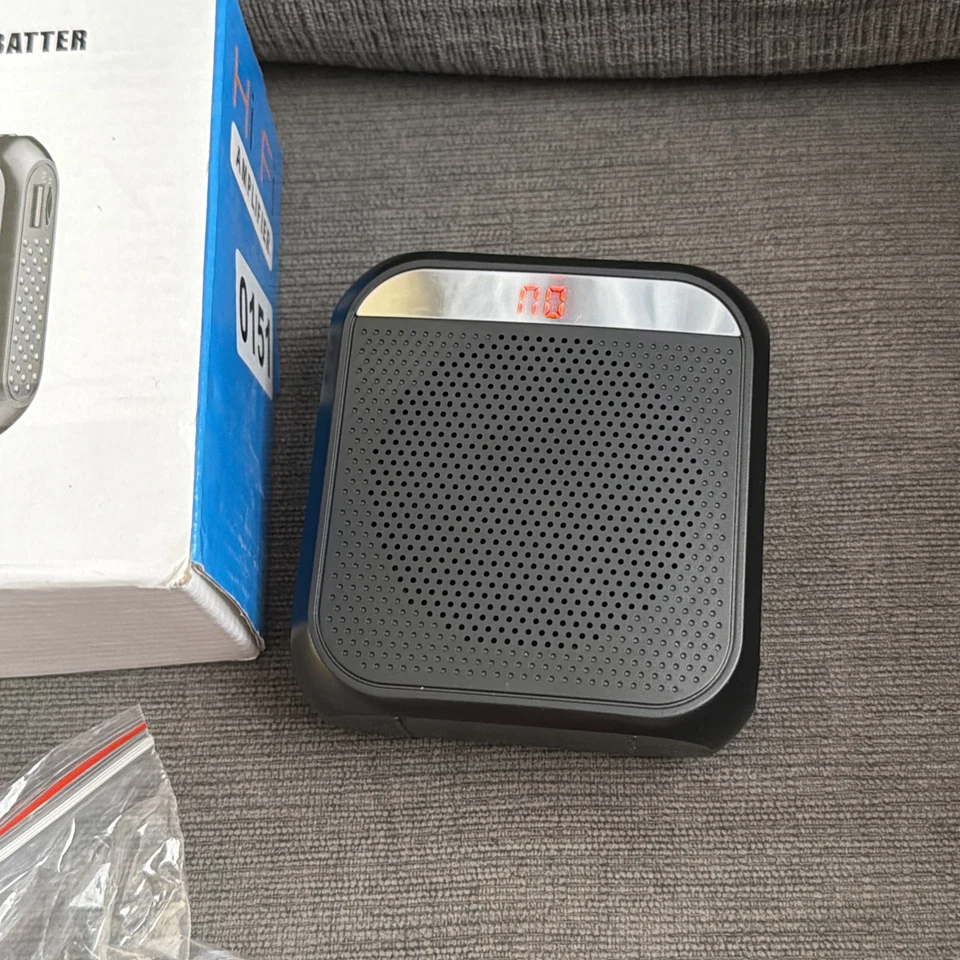 Amplificador de cintura Hi Fi con batería de litio 8w 3 pulgadas Woofer Bass Foto 3 de 4