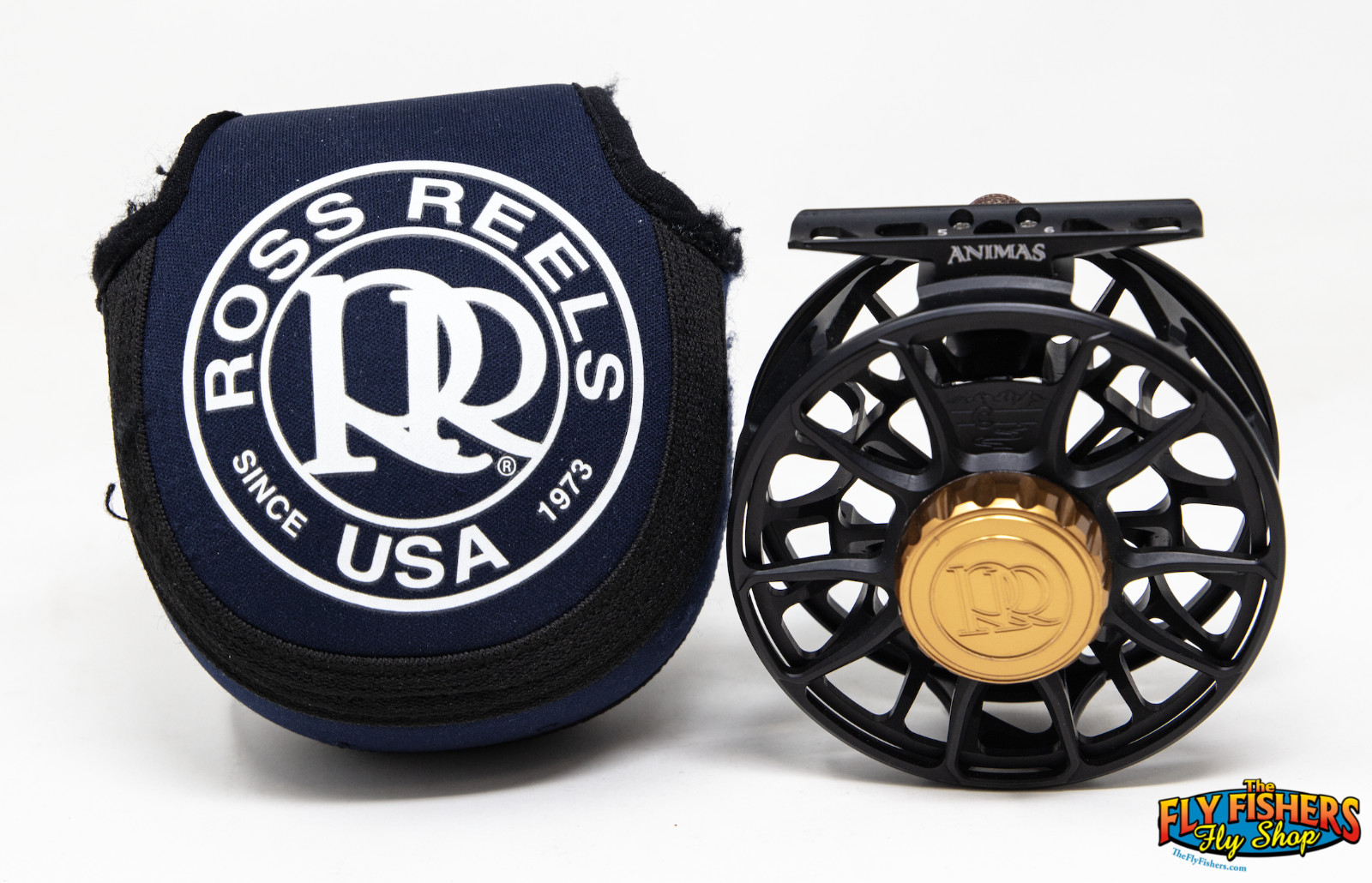 Animas 5/6 Black 5-6wt Fly Fishing Reel