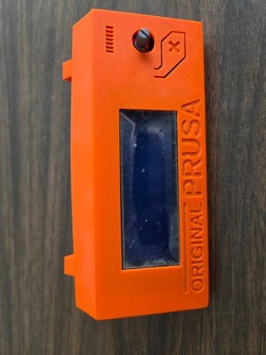 Prusa LCD Unit Control Panel Display for MK3S 3D Printer Orange - FOR PARTS