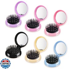 6 Pcs Mini Hair Brush, Compact Travel Hair Brush, Portable Travel