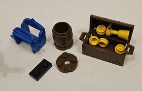 1992 LEGO SET 6038 CASTLE WOLFPACK RENEGADES COMPLETE MANUAL AND EXTRA PARTS