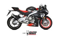 Endrohr Mivv Delta Race Kohlenstoff Aprilia Rs 660 2023 2024