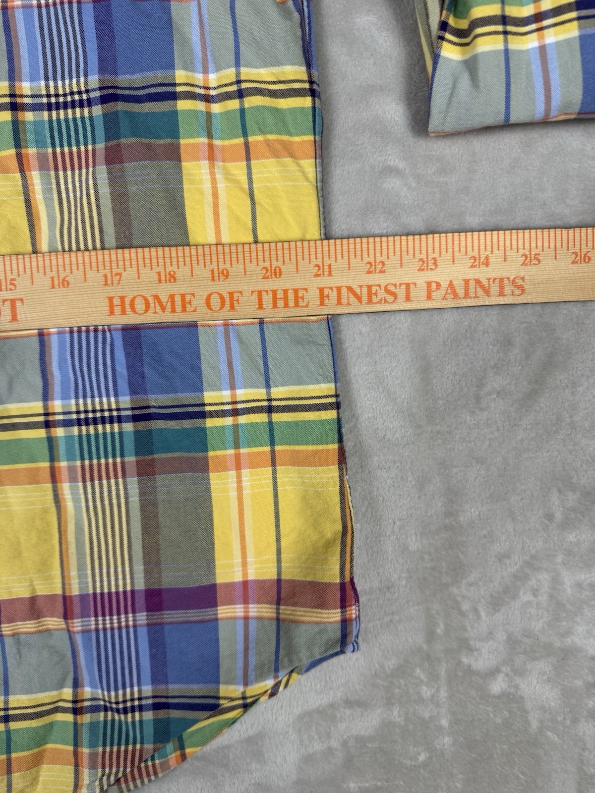 Ralph Lauren camicia uomo media multicolore carne pony plaid polo moderna