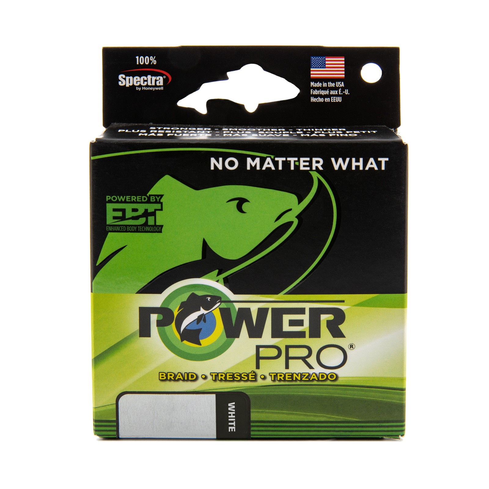 PowerPro Braided Fishing Line - White - 200lb - 1500yd1371m 21102001500W 77190₽