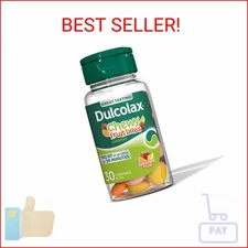 Dulcolax Saline Laxative Chewy Fruit Bites, Fast Acting Laxative & Gentle Consti