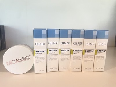 OBAGI Clinical Kinetin Hydrating Cream 5ml x 6 Bottles new + mica gift