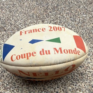 Nello Rugby Ball France 2007 Coupe du Monde Paris Stade de France autograph