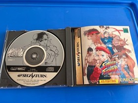 Capcom Street Fighter Collection 2-disc Set with Instructions for Sega Saturn