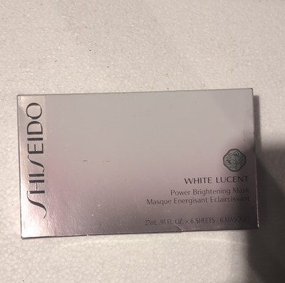 Shiseido White Lucent Power Brightening Mask 6 Sheets Face