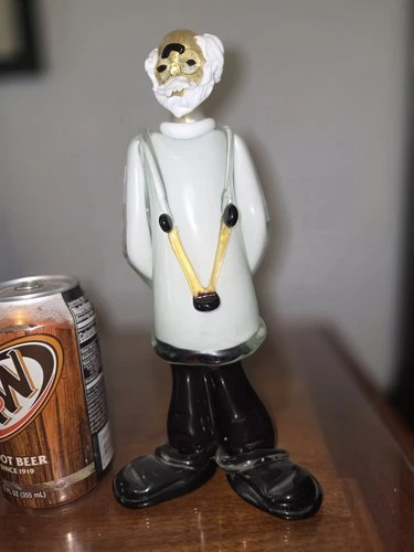 Murano Glass Clown Figurine