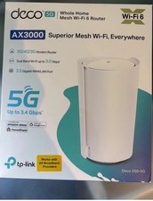 TP-Link Deco X50-5G | AX3000 Whole Home Mesh WiFi 6 Gateway | SIM-Free Unlocked
