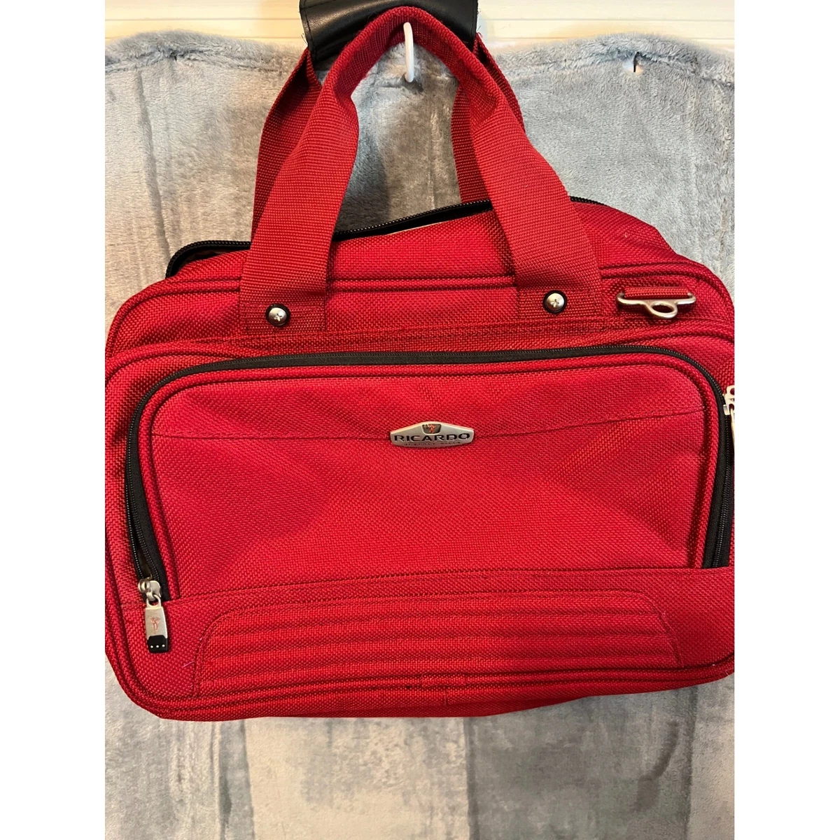 Sac Cabine Ricardo Beverly Hills - 16 Pouces - Rouge - Femme - Léger