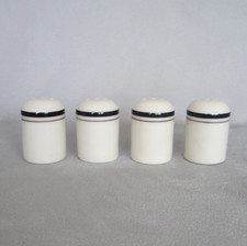 4 x Concorde Royal Doulton Pepper Pots. Vintage British Airways. NEW Unused.