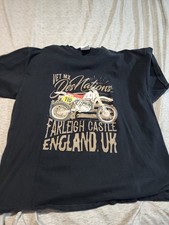 Vintage Vet MX Des Nations Farleigh Castle England Motocross T-Shirt XL Yamaha