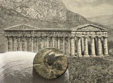 Greek coin AE16 Athena/Deity  3rd-1st cent BC FOR YOU TO RESEARCH - SHIPS FREE