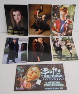 Buffy the Vampire Slayer 6 Official Photocards - 1999 Inkworks  6 16 28 35 48 50