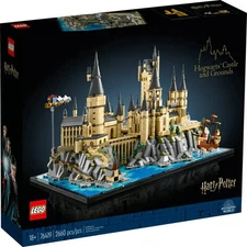 LEGO Harry Potter Hogwarts Castle and Grounds 76419 Building Set, Gift Idea for
