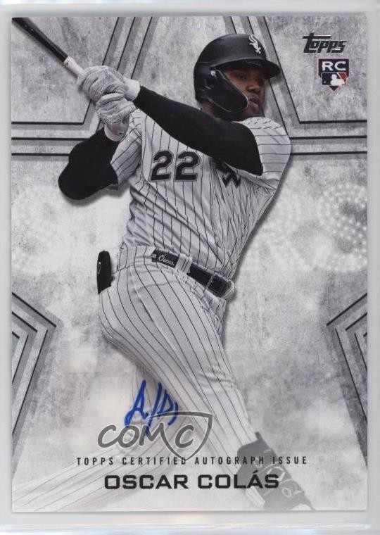 2023 Topps Update Baseball Stars Oscar Colas Colás #BSA-OC Rookie Auto RC 0rd2