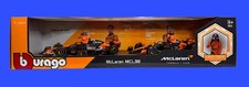 Burago Formula 1 F1 McLaren Two Car Set 1:24