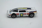 Vintage 1984 HOT WHEELS 'Crack-Ups' Blind Sider Used Loose White Works Hong Kong