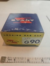 Vintage Stant G-90 Vented Locking Gas Cap Chevy Ford Dodge Truck Parts 2 Key NOS