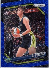 Li Yueru 2025 Panini Prizm WNBA #28 Blue Velocity Prizms