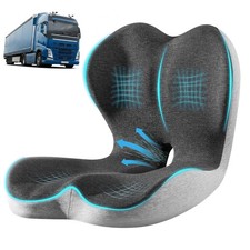 Ultimate LShaped Truck Driver Seat Cushion Ergonomic Memory Foam Back  Tail...