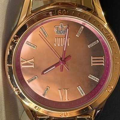 Juicy couture pink crown rose gold watch $_57.PNG?set_id=880000500F main image 4