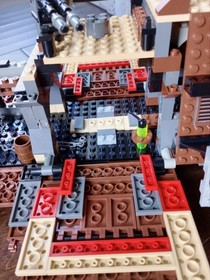LEGO STAR WARS 7104 +  6210 Jabba's Sail Barge with sails and manual INCOMPLETE