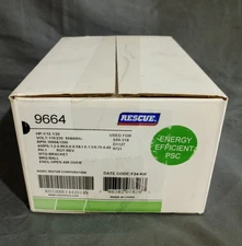 Rescue 9664  Nidec Motor Corporation Volt 115/230 50 & 60 Hz.