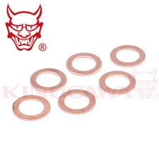 COPPER CRUSH WASHER WASHERS ID M16 16mm / 6 PACK