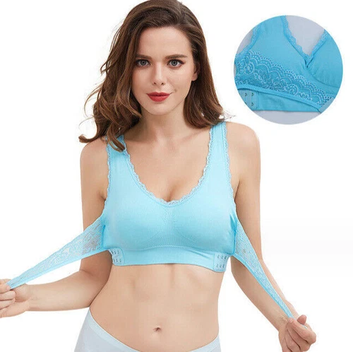 4ER Cara Mia BH-Set ohne Bügel Unterwäsche Damen Gr. M-5XL Farben DE - Bild 5 von 18