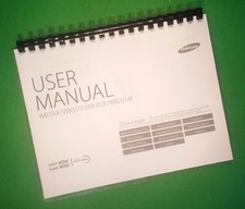 Owners Manual for Samsung WB350F Camera 172 Pages W/Clear Covers 
