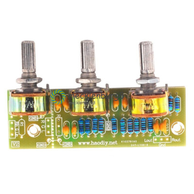 DIY Passive Preamp Board Front Panel Tone Board for Power Amplifiers