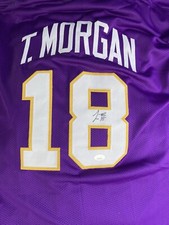 Tre Morgan LSU Baseball 🌟 Signed Autographed Custom Jersey JSA Cert Nat Champ